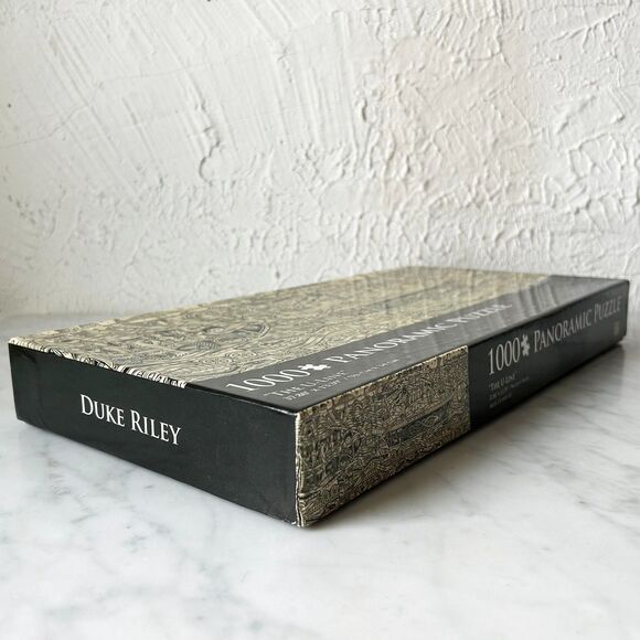 The U-Line by Duke Riley MTA Panoramic 1000 Piece Puzzle - 37.8 x 13.39 Complete - Picture 4 of 6